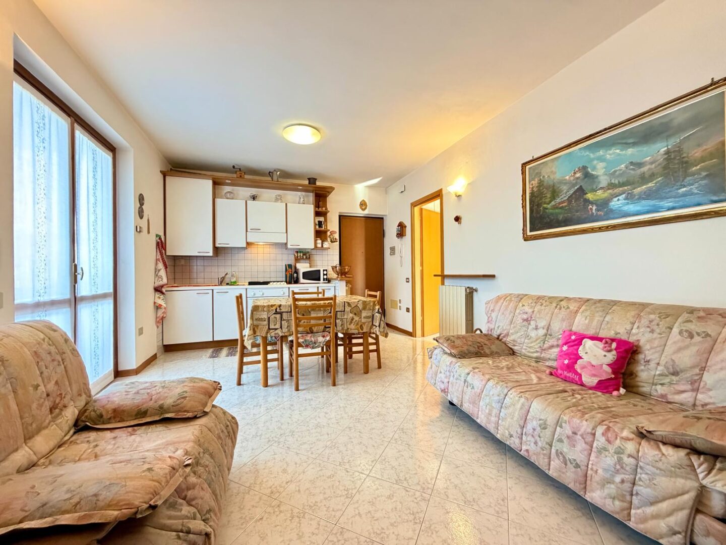 Appartamento panoramico con terrazzo e box